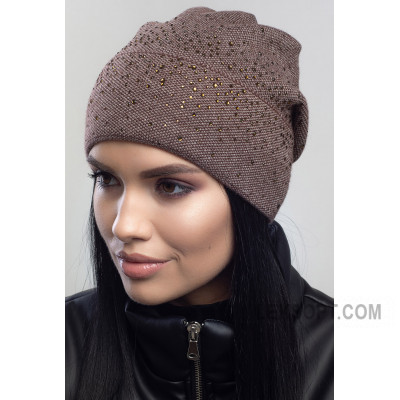 beige melange+chocolate